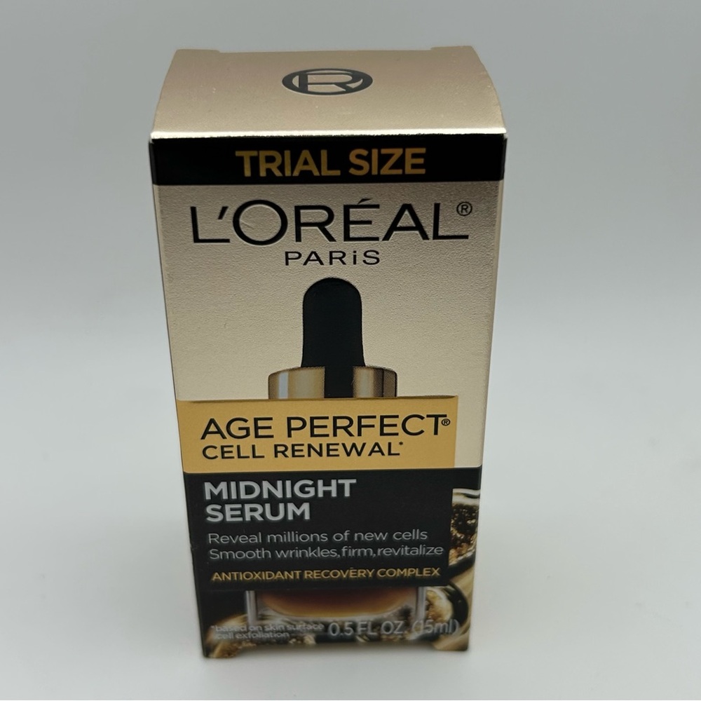 L'Oréal Paris Age Perfect Cell Renewal Midnight Serum Trial Size 0.5 fl oz
